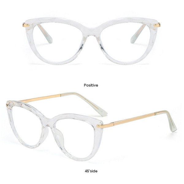 Anti-Blue Light Glasses Ylisuuret silmälasit MUSTA Black