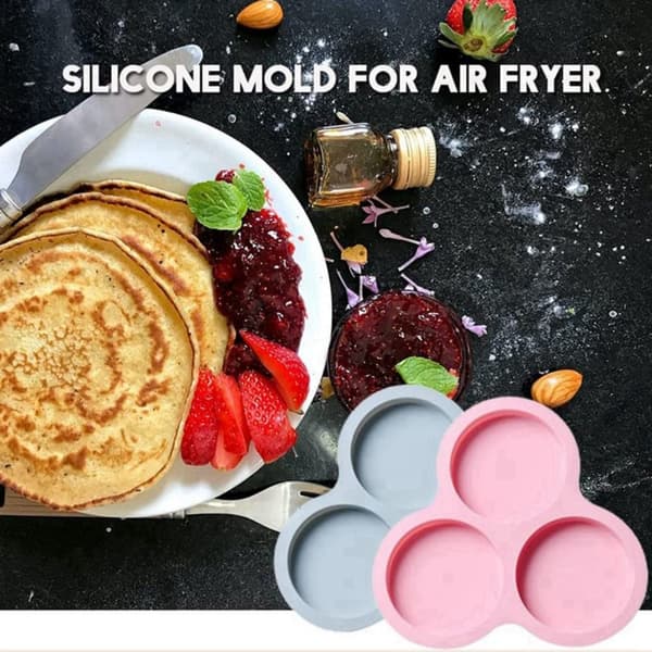 Airfryer Æggepande Silikoneform BLÅ
