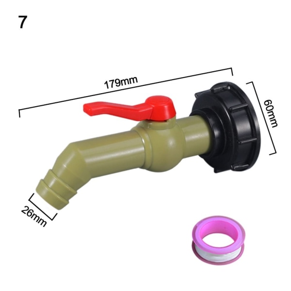 IBC Tank Adapter Coarse Thread 7 7 7