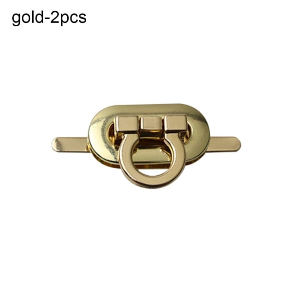 Turn Lock Twist -lukot GOLD 2KPL 2KPL gold 2pcs-2pcs