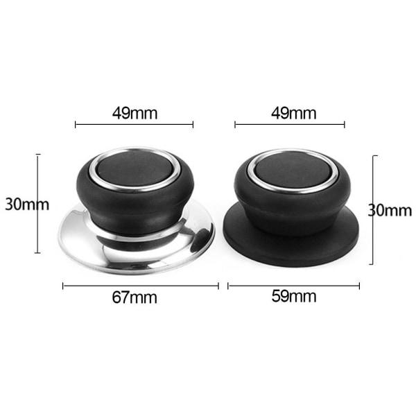 Pan Lock Handtag Pan Lock Knopp STYLE-2 STYLE-2 Style-2