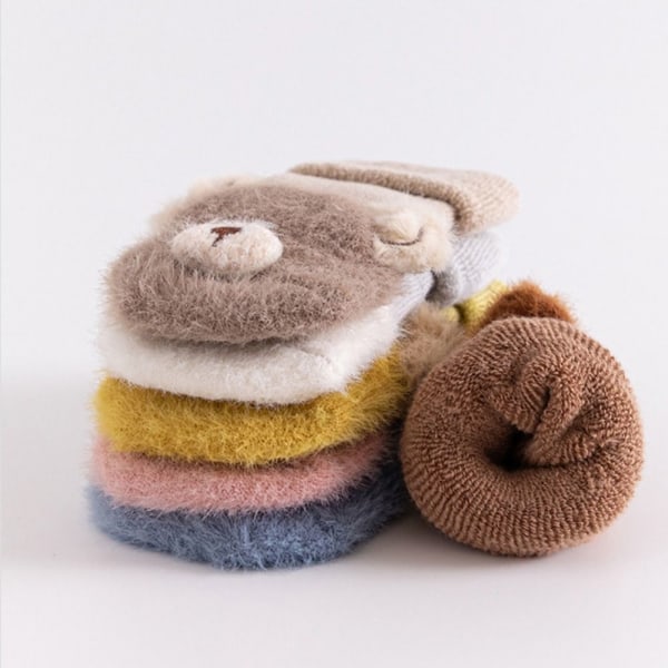 Toddler Tecknad Strumpa GUL yellow