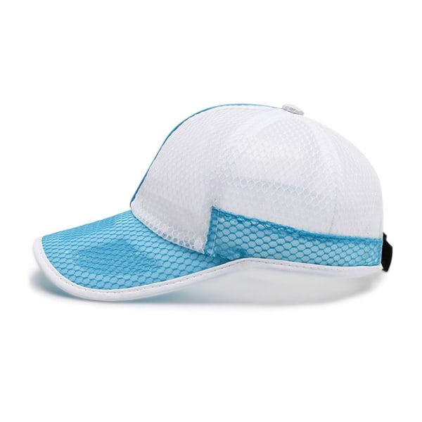 Solbeskyttende Caps Full Mesh Hats SKY BLUE sky blue