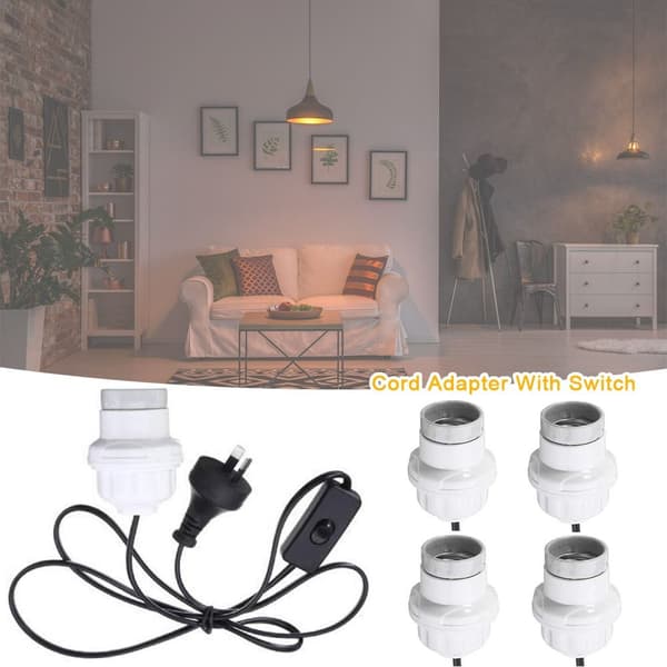 1st Keramik lampfot Lampfothållare EU PLUG EU PLUG EU Plug