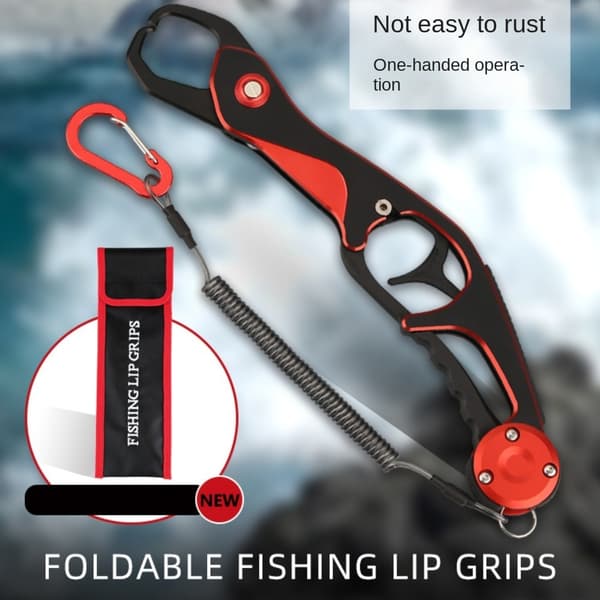 Fisk Lip Grip Fiskegreb SORT Black