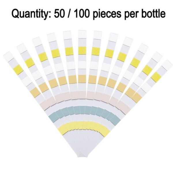 Fish Tank PH Test Chlorine Dip Test Liuskoja 100 kpl 100pcs