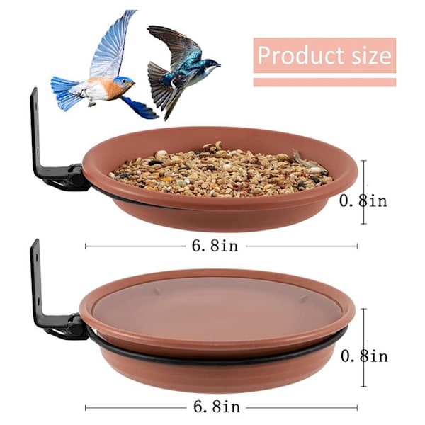 Humming Bird Feeder Fågelbadkar TVÅ LAG TVÅ LAG Two layers