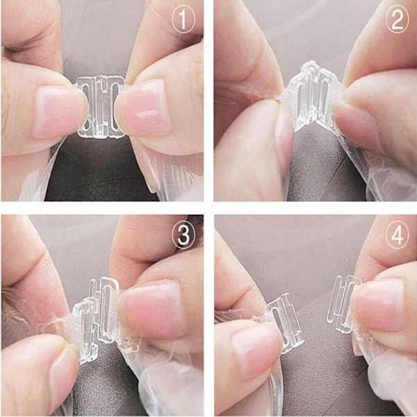 Silikongel Invisible Bras Självhäftande 32C 32C