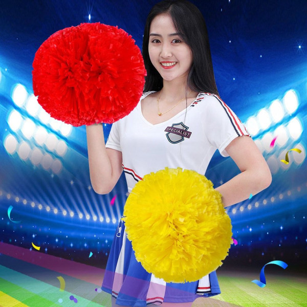 Cheerleader pompoms Cheerleading Cheering Ball GRÖN Green