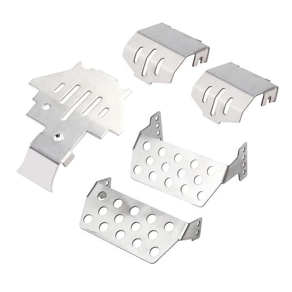 Chassispansaraxelskydd TRX4-skyddsskidplatta 5pcs
