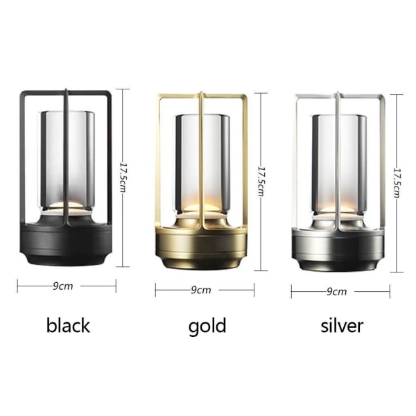 Bordlampe Metall Skrivebordslamper GULL gold