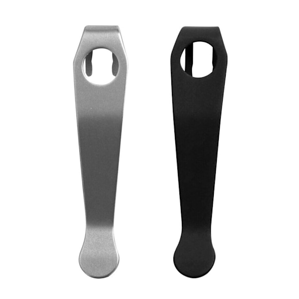 Pocket Clip Alloy Folde Cutter SORT SORT Black