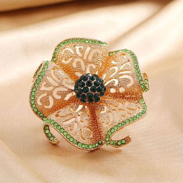 Åpen ring Stor blomsterring 7 7 7