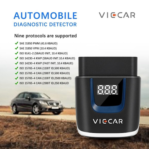 ODB2-autodiagnostiikka automaattinen OBD-skanneri VP001 VP001 VP001