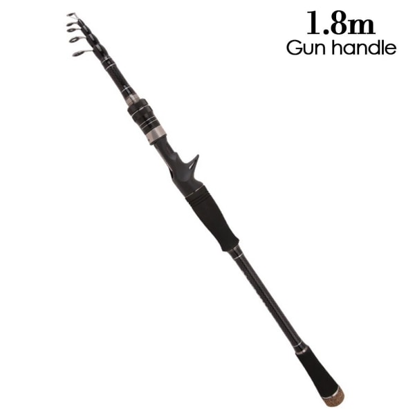 Teleskopfiskestang Pen Pole 1.8MGUN HANDLE PUN HANDLE 1.8mGun handle