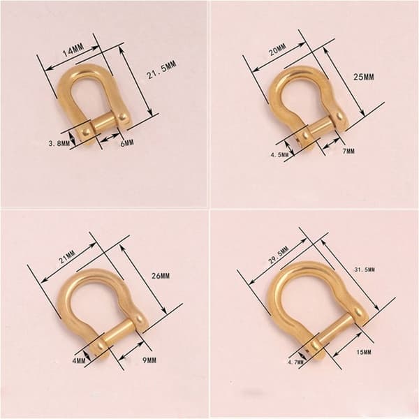 Karabiini D keulaniitit 7mm 7mm