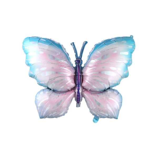 2stk fargerik sommerfugl ballong gradient rosa sommerfugl bryllup