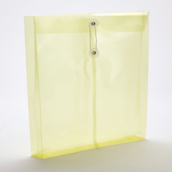12 STK Plastkonvolutter Rope Winding Folder File Bag