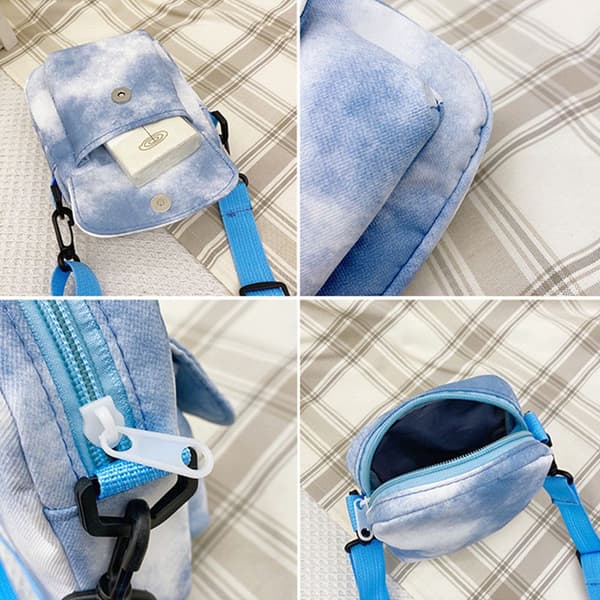 Små Axelväskor Messenger Bag BLÅ blue