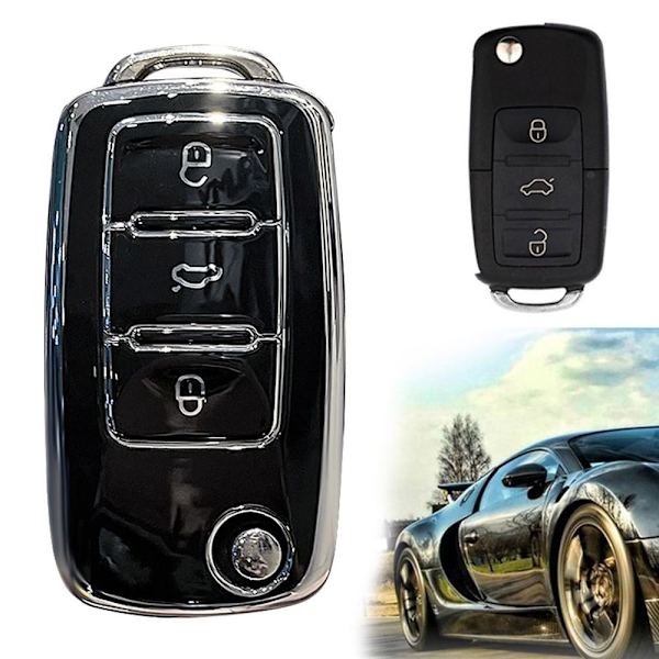 Auton case Avainkotelon case COVER White
