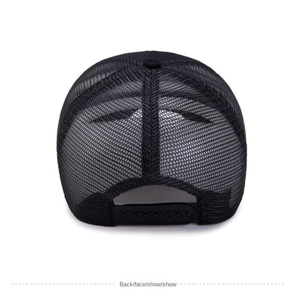 Justerbar Baseball Cap Trucker Hat RÖD red