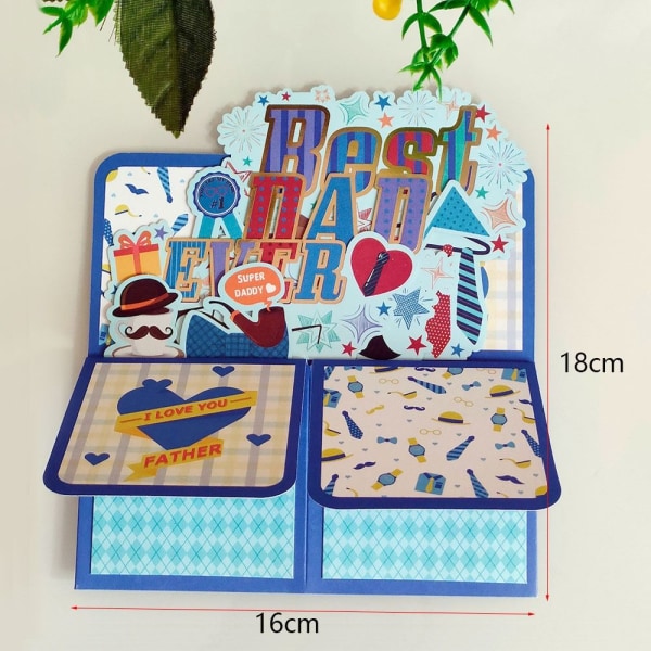 3D pop-up buket papirblomster 2 2 2