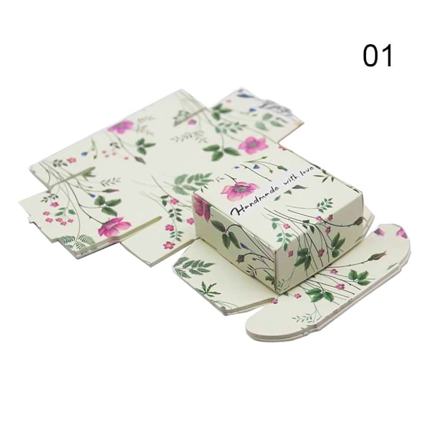 20 kpl/erä Kraft Paper Box Lahjapakkauslaatikot 20 KPL 01 20 KPL 01 20pcs 01