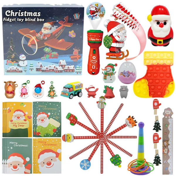 Julblindbox-set med julklappar 11 11 11