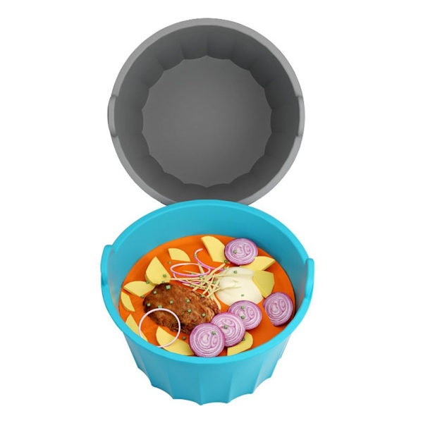 Slow Cooker Liners Slow Cooker Divider Liner GRÅ grey