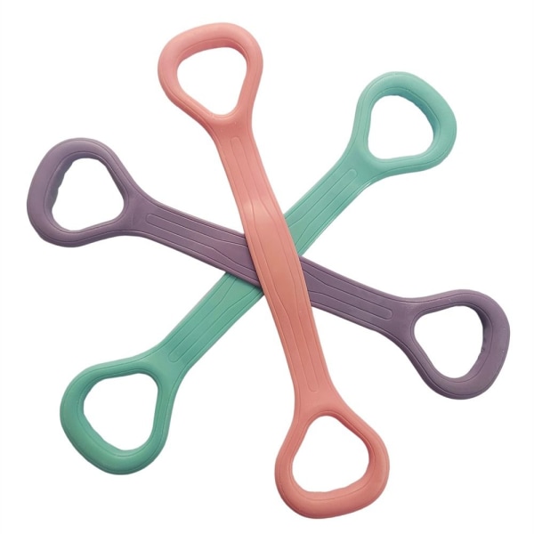 Trening Elastisk tau Fitness Resistance Bands ROSA Pink