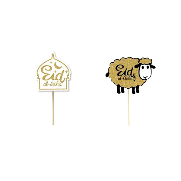 Cupcake Toppers Kageindlæg Flag 36STK-A 36STK-A 36pcs-A