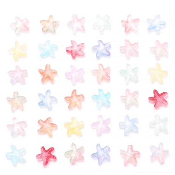 90 stk Starfish Beads Animal Beads Ocean Beads