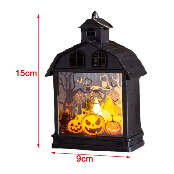 Halloween LED-lampor Slotts dekorativ lampa STIL 1 STIL 1 Style 1