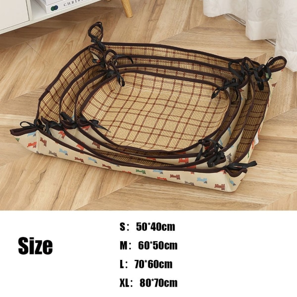Pet Mat Sommar Cool Cooling Kennel Mat XL XL