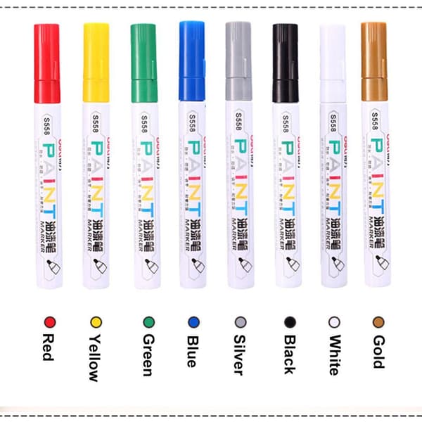3PCS Permanent Paint Marker Graffti Oily Marker Paint Marker Pen