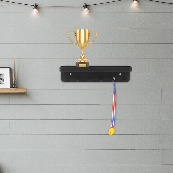 Trofémedaljeholder Display Henger HVIT white