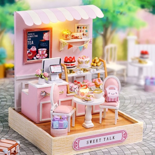 Miniature Dollhouses Kit Dukkehus 2 2 2