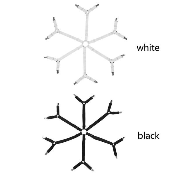 Sengetøyholder Madrassklips HVIT white
