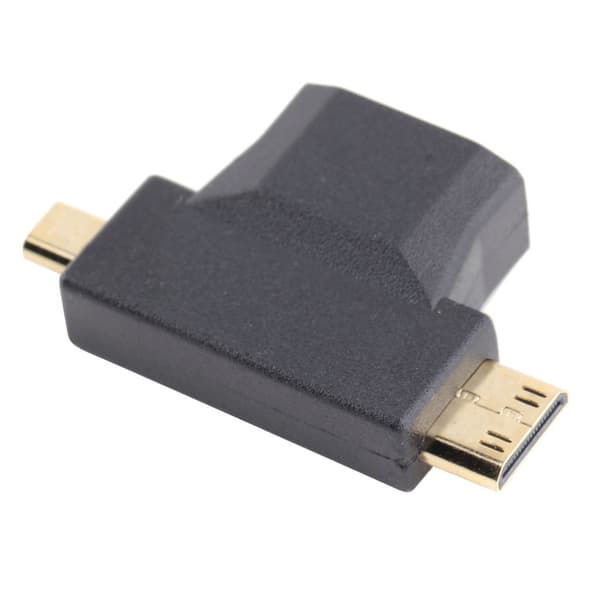 2 kpl HDMI-sovitin 2 in 1 -sovitin Datasovitin