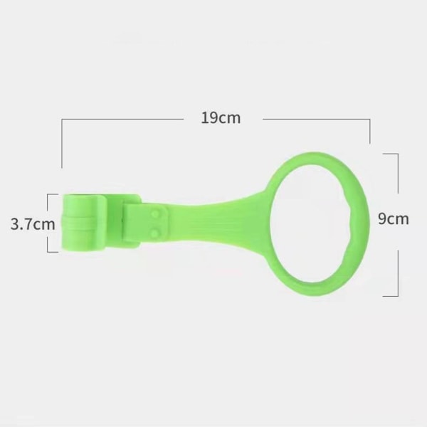 2/4STK Lekegrind Pull Ring Baby Crib Kroker GRØNN 2STK 2STK green 2pcs-2pcs