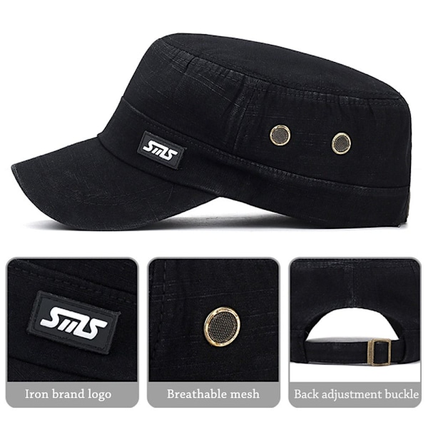 Army Hat baseballkasket SORT Black
