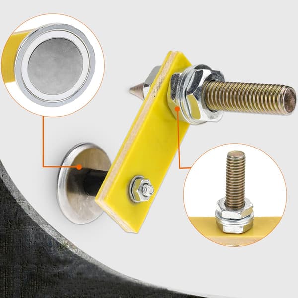 Sveisemagnethode Magnetisk jordklemme DOBBELT HODE DOBBELT Double Head