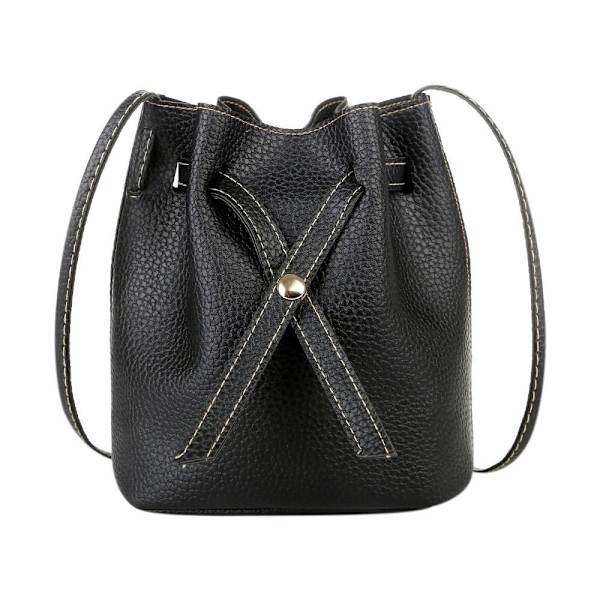 Bucket Bag Fashion Bag SORT 2 SORT 2 Black 2