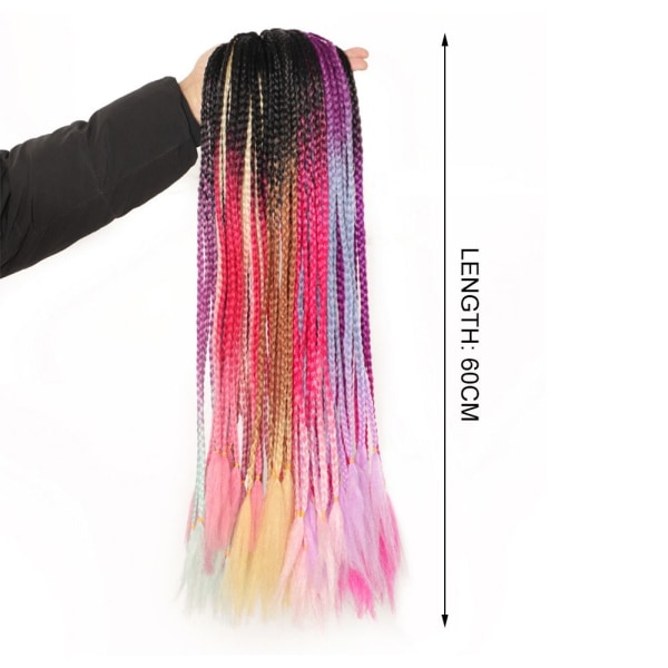 Twist Braid Hair Rope Parykk pannebånd 5 5 5