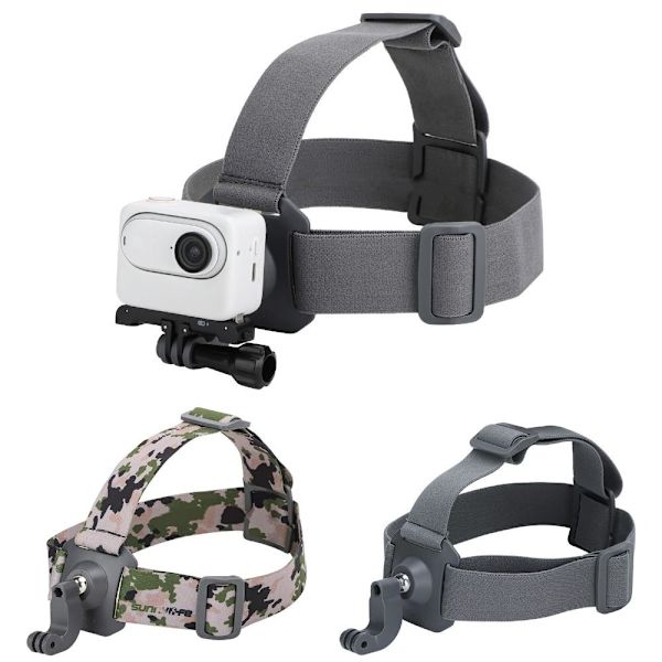 Hodebeltestoppmontert Hodestropp KAMOUFLASJE Camouflage