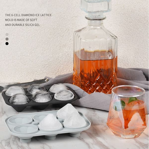 Stor Ice Ball Maker Ice Cube form pink