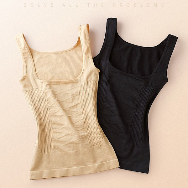 Bodysuit Shapewear Laihdutusalusvaatteet MUSTA S black S