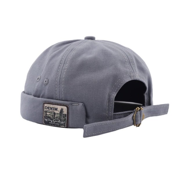 Miesten Docker Cap Retro Dome Melon SININEN blue