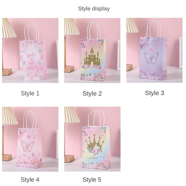 5 stk. Bærepose Blomsterpose TYPE C TYPE C Type C