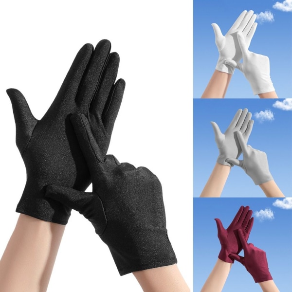 Ajohanskat Seremonial Gloves VALKOINEN white